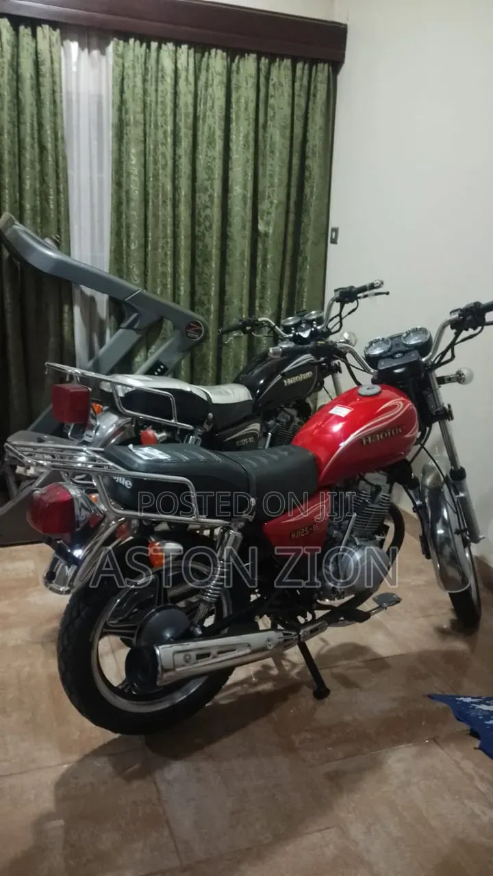 New Haojue HJ125-8EXTRA 2023 Black