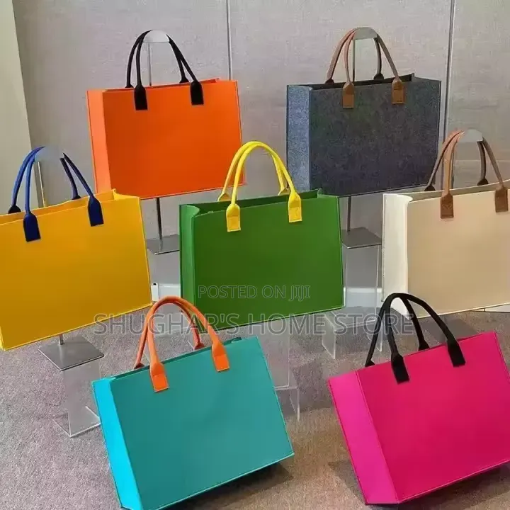 Colourful Mini Felt Bags