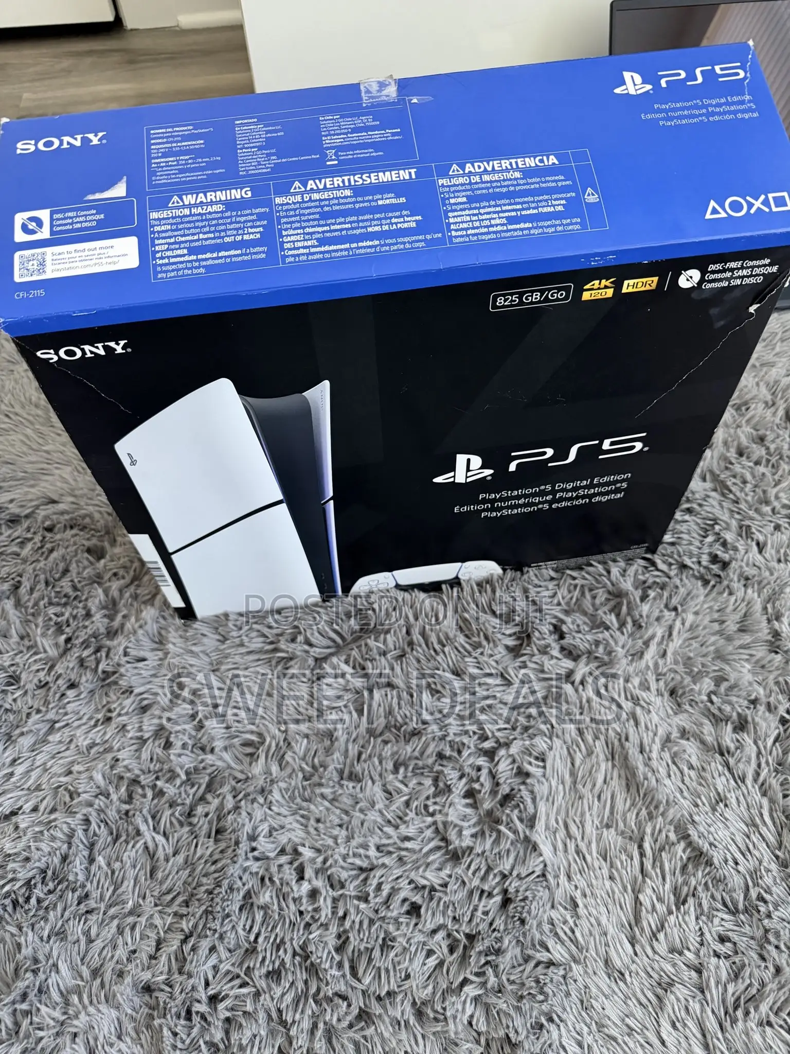 Sony Playstation 5 (Ps5) Slim Digital New With Fc 26