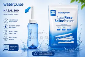 Nasal Rinse Bottle 300ml With 30 Saline Packets