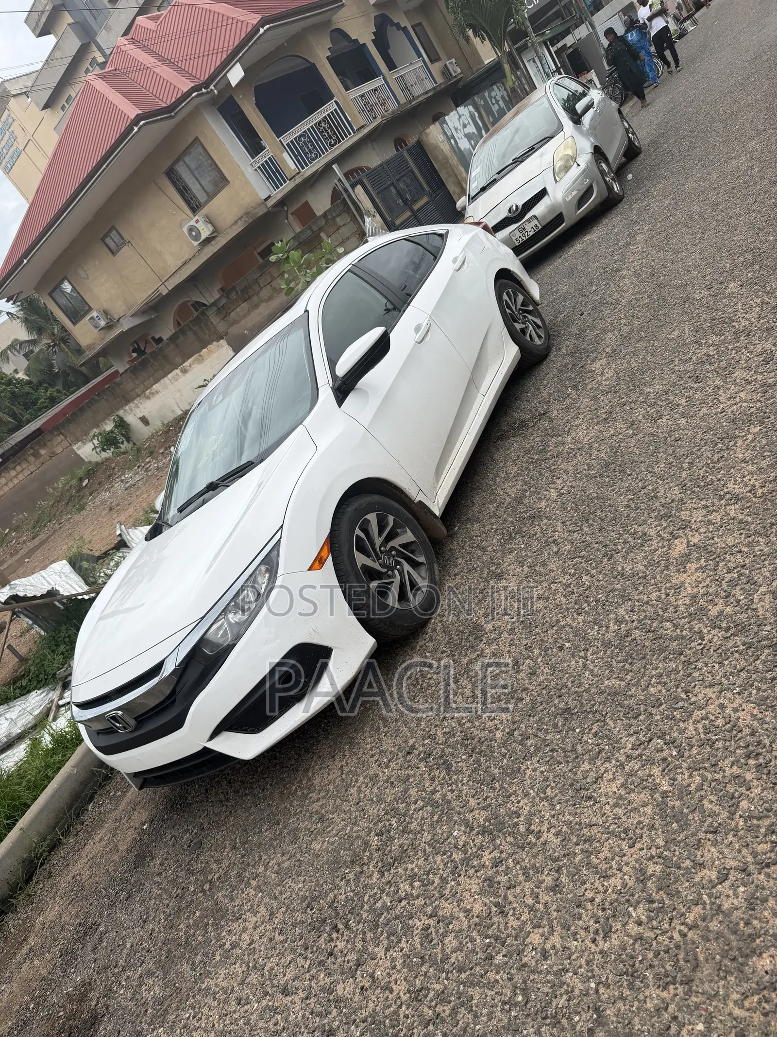 Honda Civic EX Sedan 2018 White
