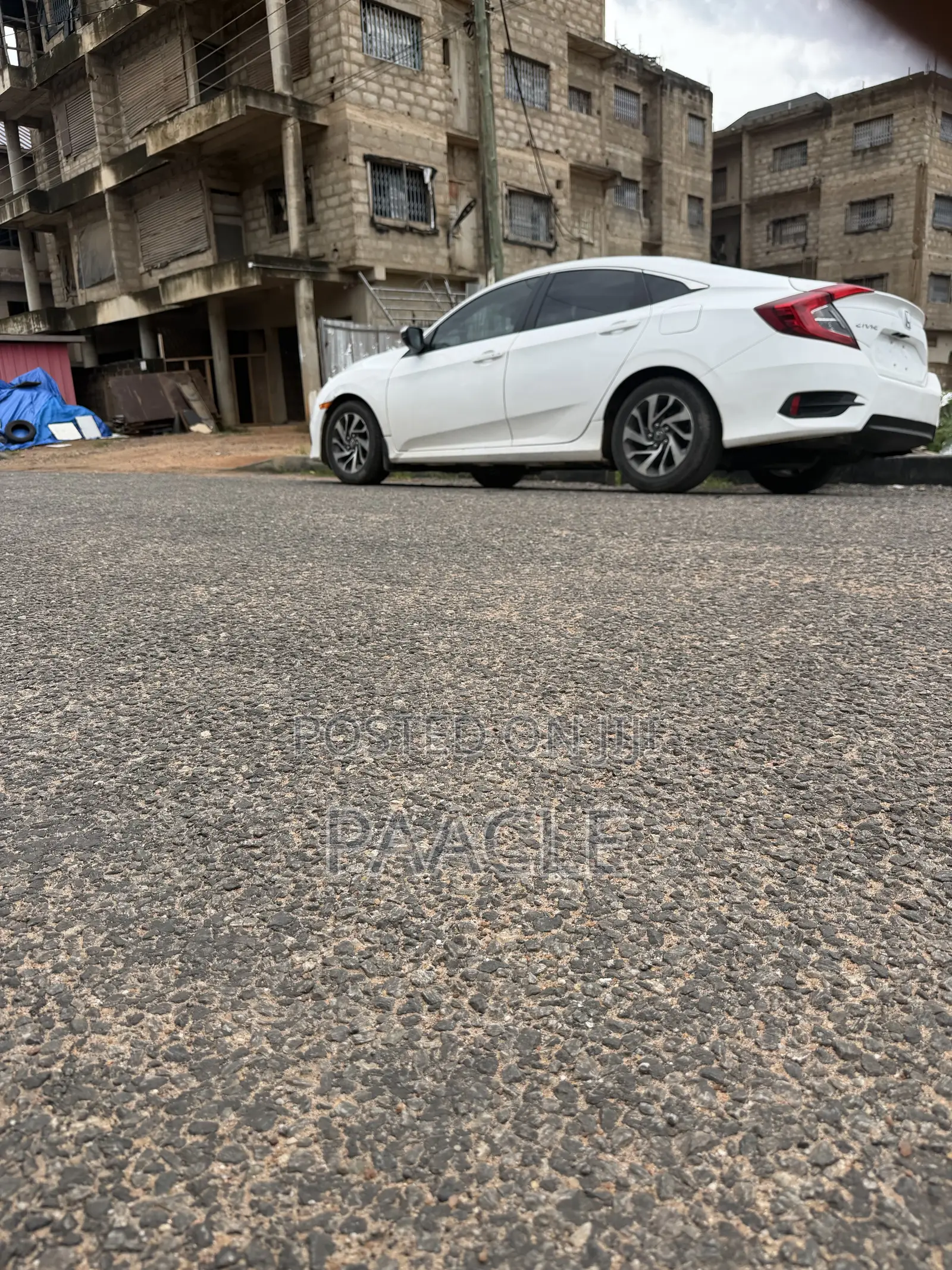 Honda Civic EX Sedan 2018 White