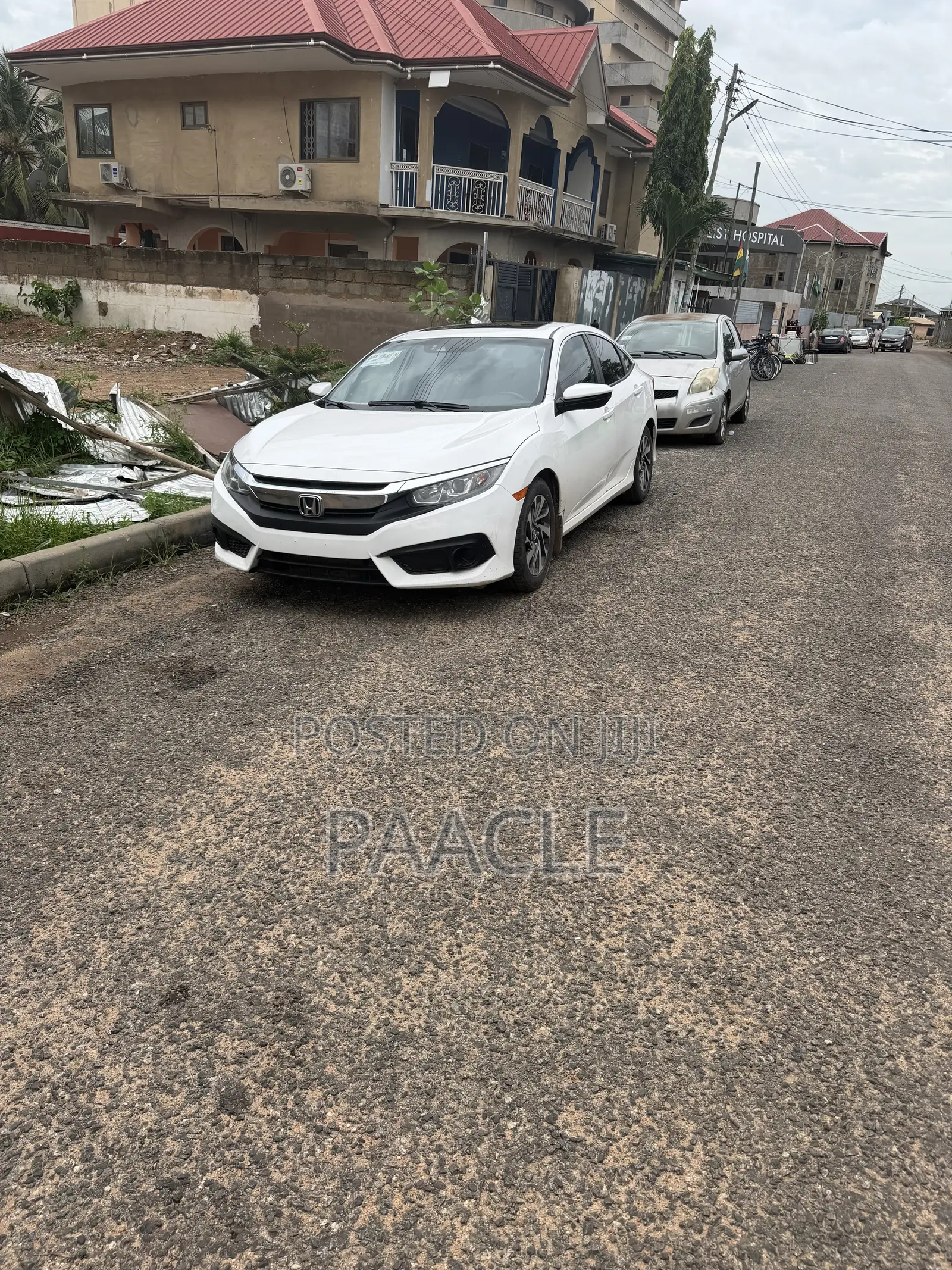 Honda Civic EX Sedan 2018 White
