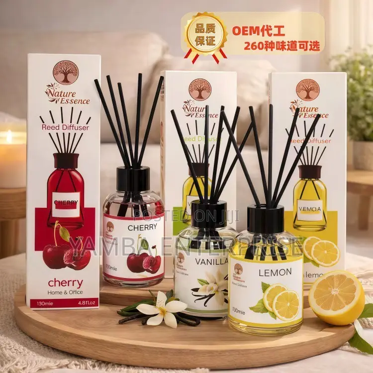 130ml Reed Diffuser Air Freshener – Long Lasting Home Fragrance