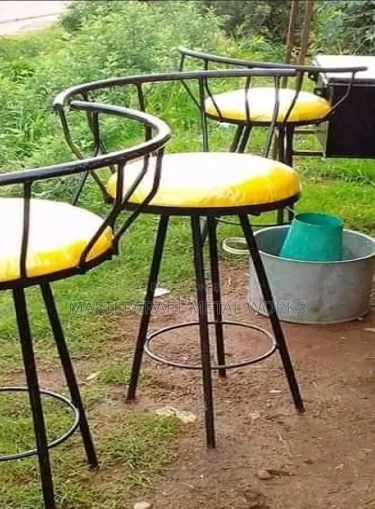 Single Seat Metal Chair Stool