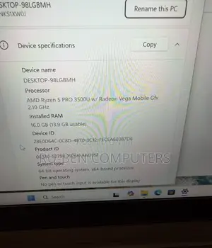 Laptop Lenovo ThinkPad t495s 16GB AMD Ryzen 5 SSD 256GB