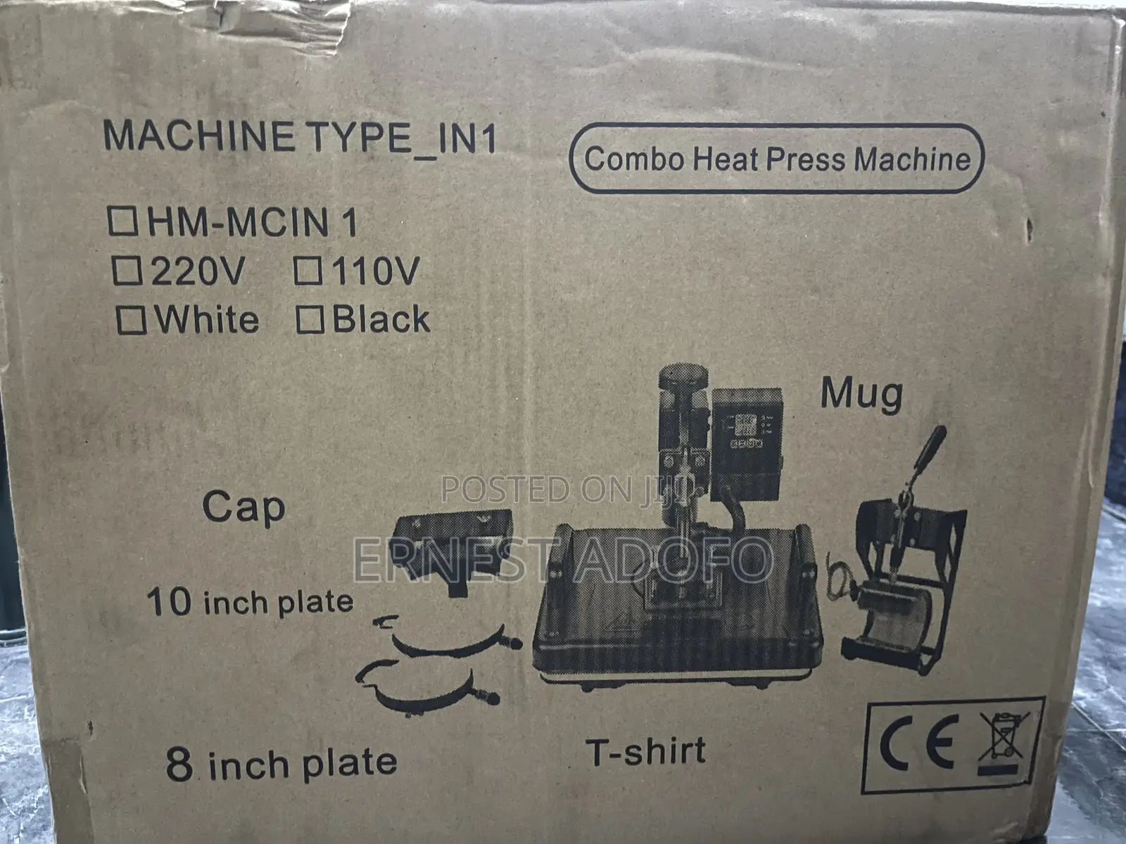 Combo Heat Press Machine