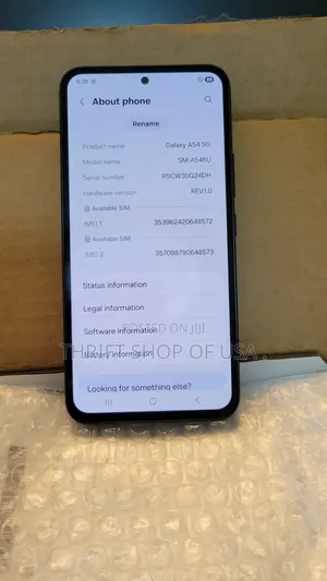 Samsung Galaxy A54 5G 128 GB Black