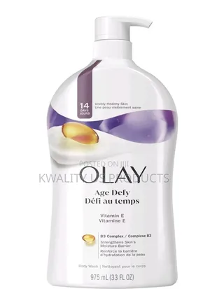 Olay Age Defy Body Wash - Vitamin E - 975 Ml