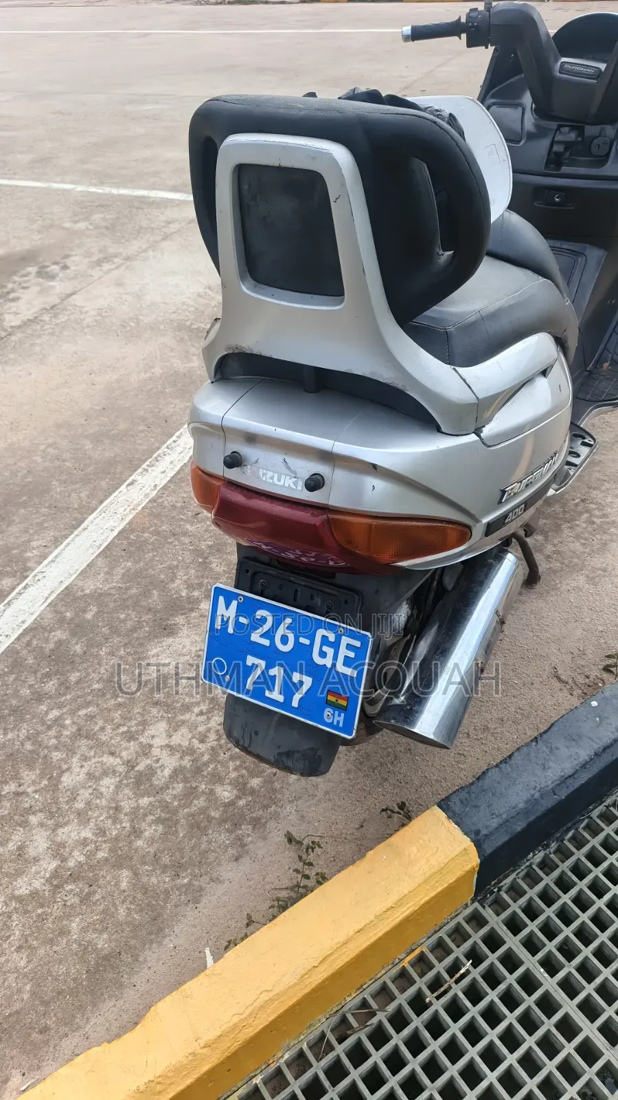 Suzuki Burgman 2024 Silver