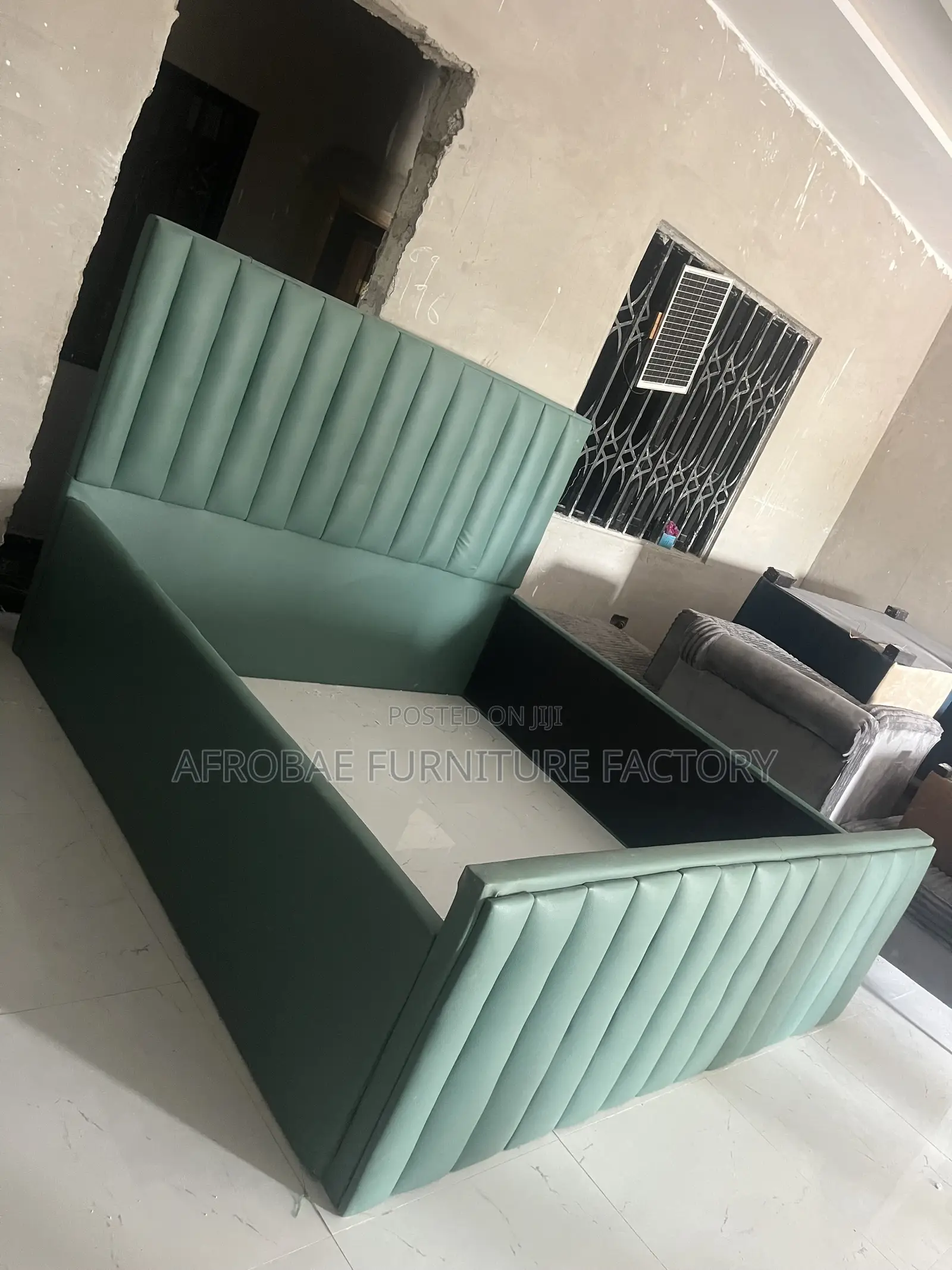 Queen Size Bed With Giant Headboard