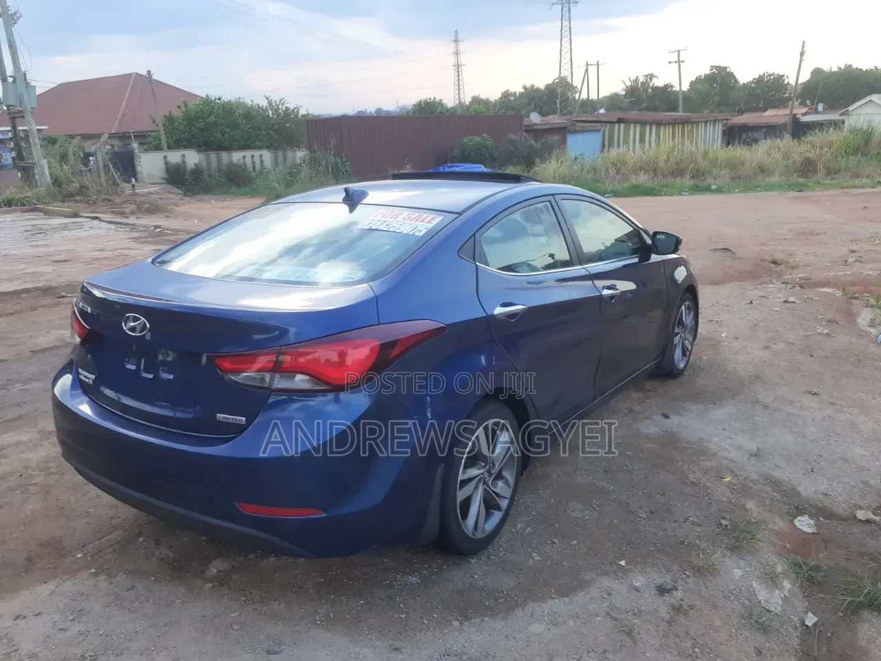 Hyundai Elantra 2015 Blue