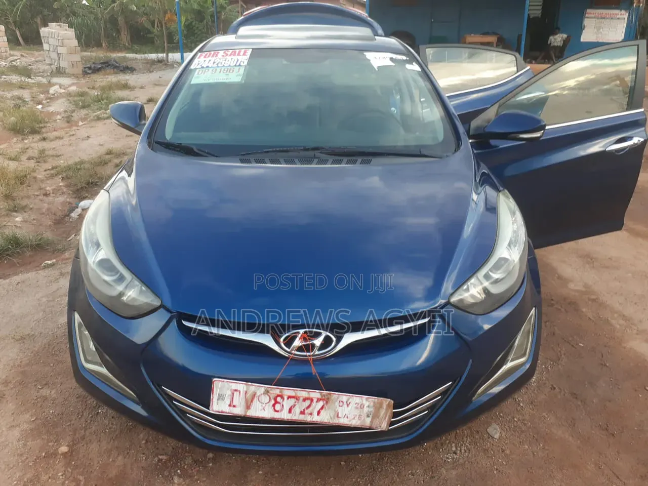 Hyundai Elantra 2015 Blue