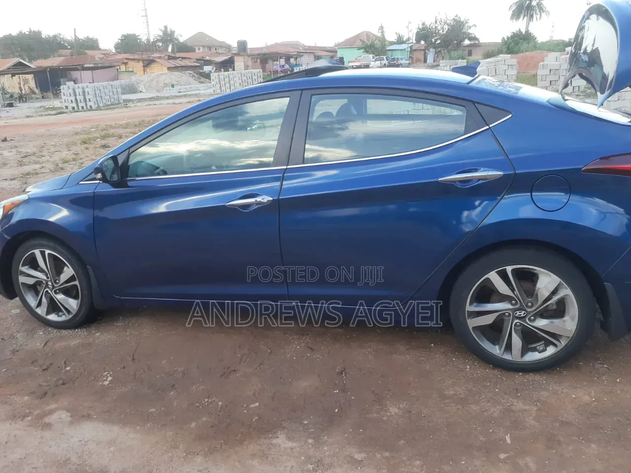 Hyundai Elantra 2015 Blue