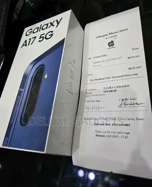 New Samsung Galaxy A17 5G 256 GB Blue