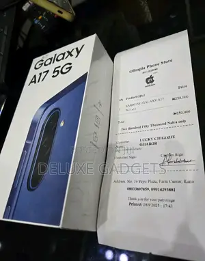 New Samsung Galaxy A17 5G 256 GB Blue