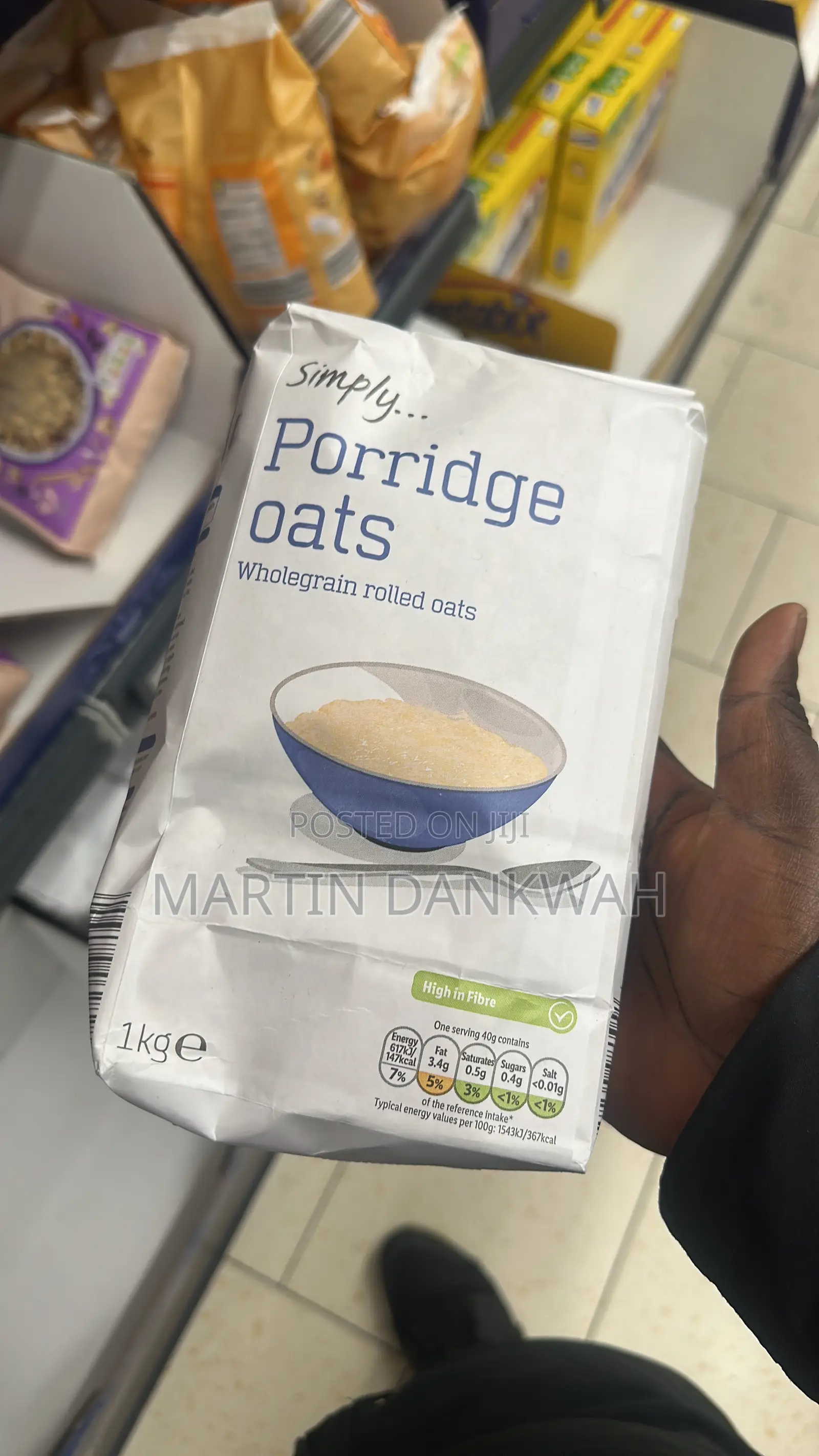 Essential and Scottish Oats