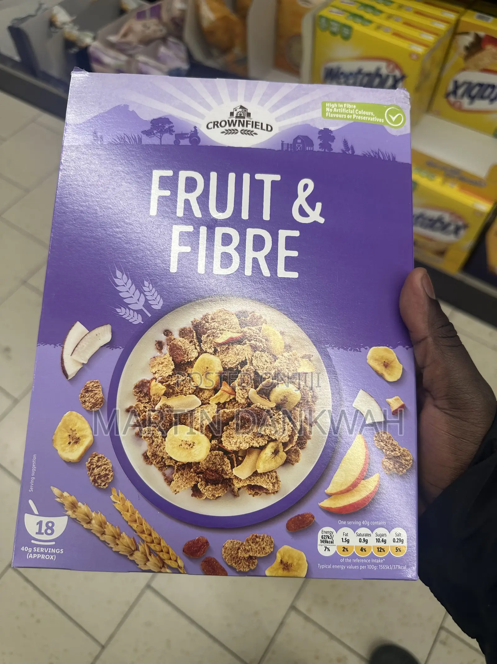Cereals and Granola From Uk