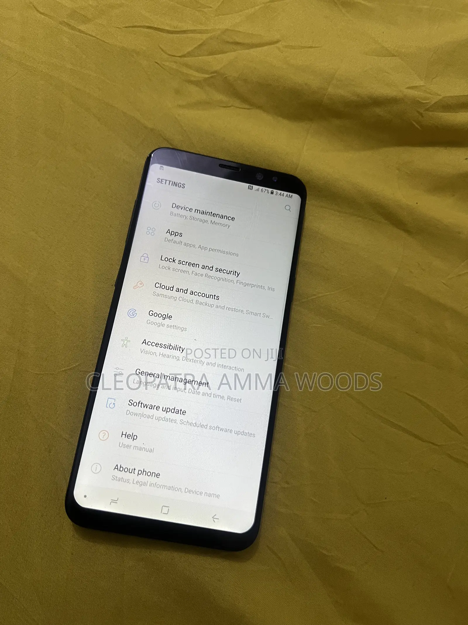 Samsung Galaxy S8 Plus 64 GB Black