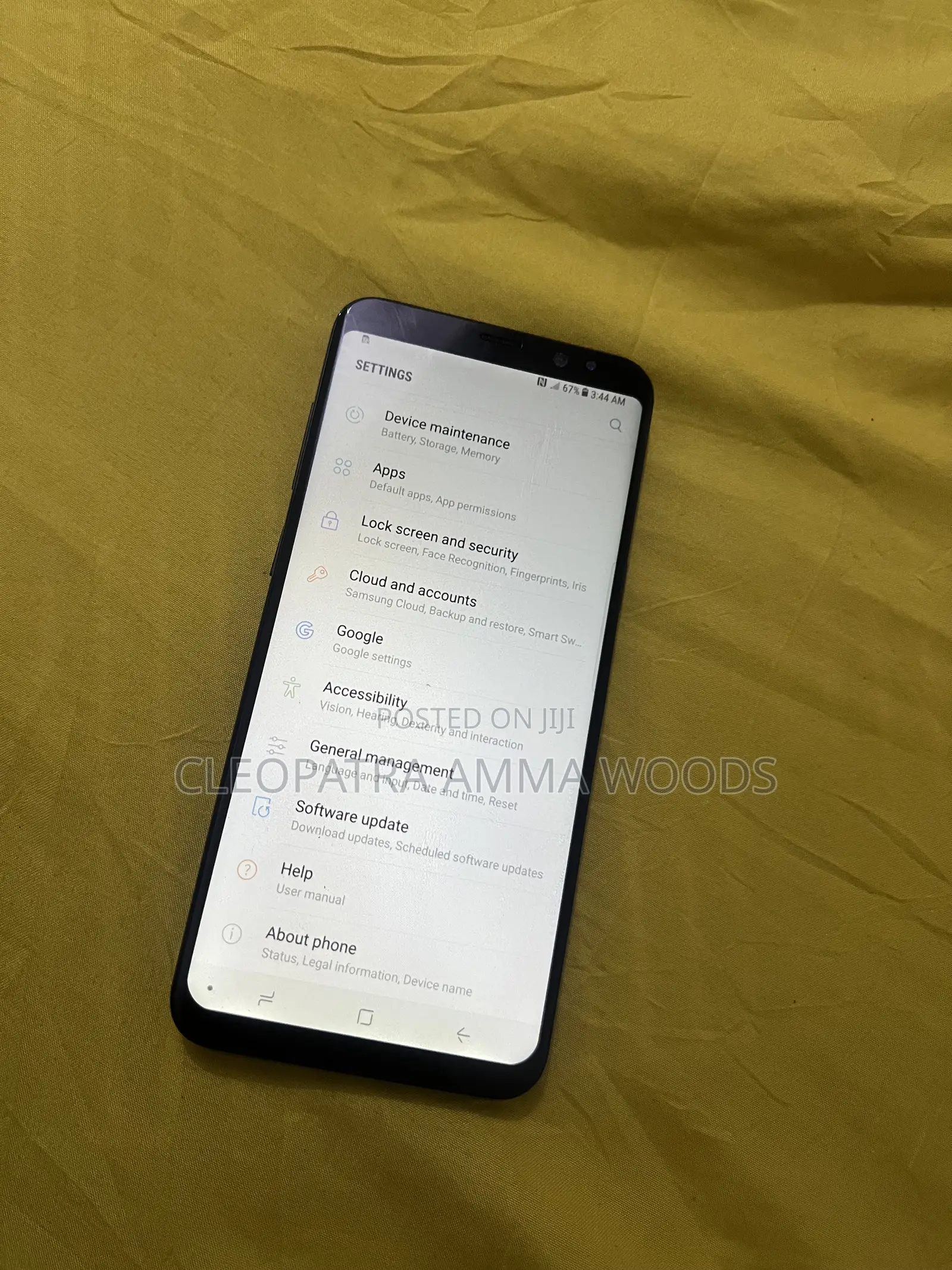 Samsung Galaxy S8 Plus 64 GB Black