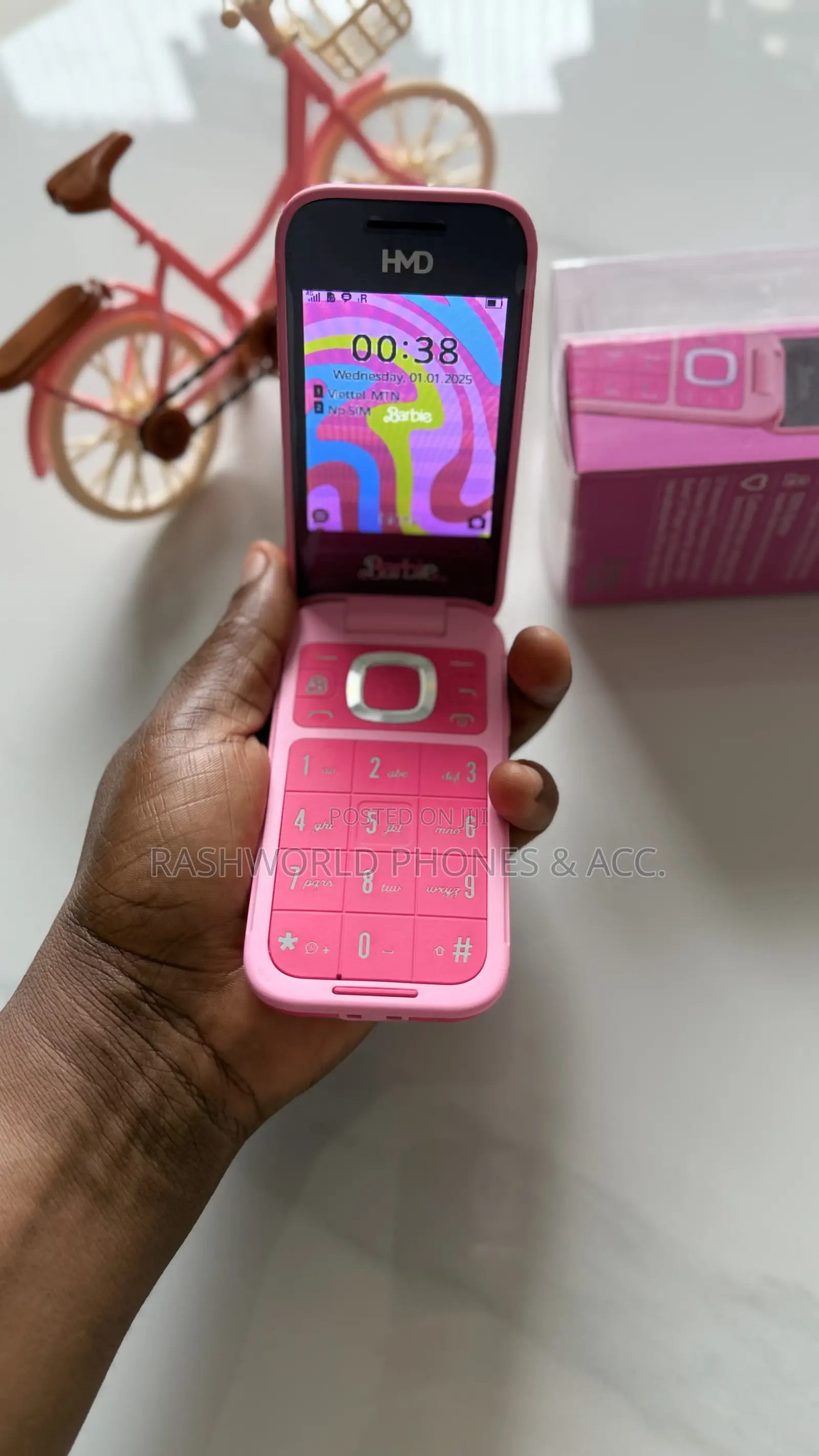 New Nokia 2660 Flip Pink