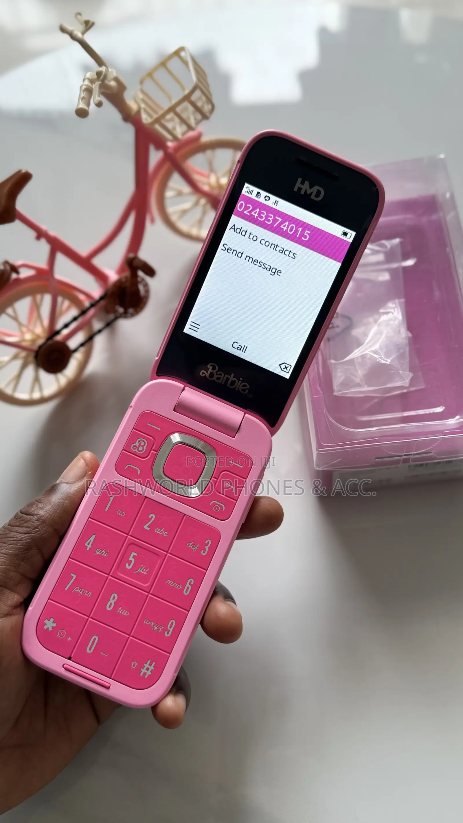 New Nokia 2660 Flip Pink