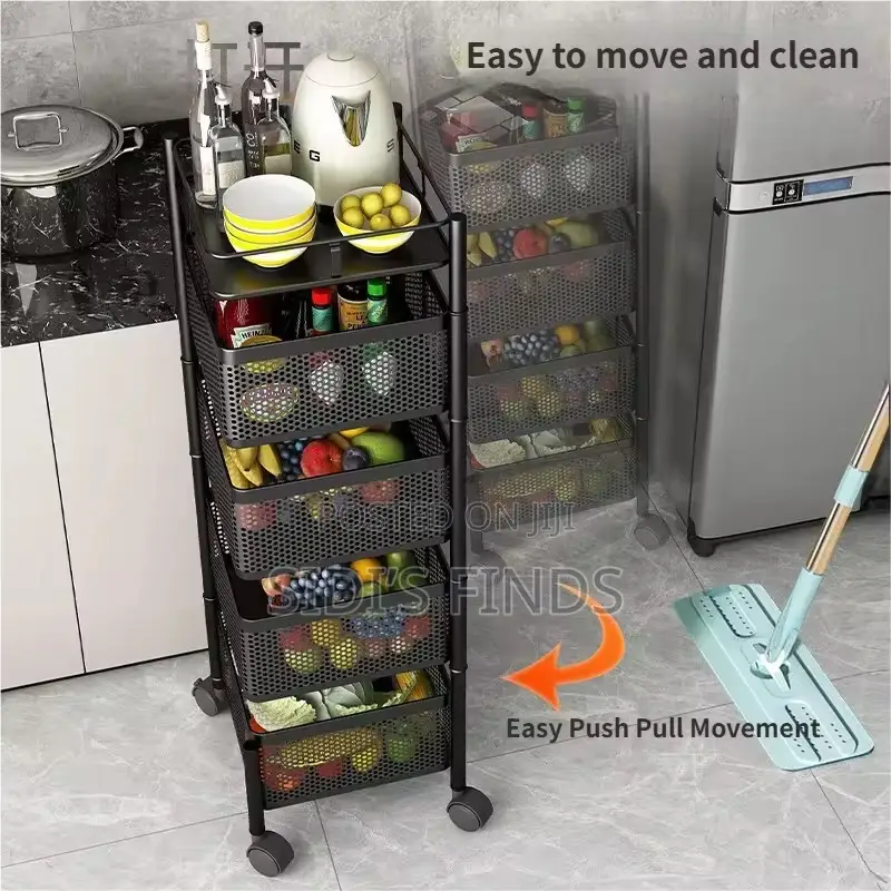 5 Tier Multifunctional Rotating Rack