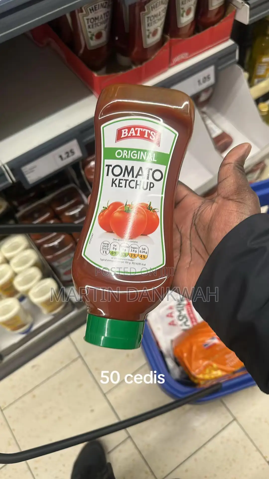 Ketchup and Mayonnaise From Uk