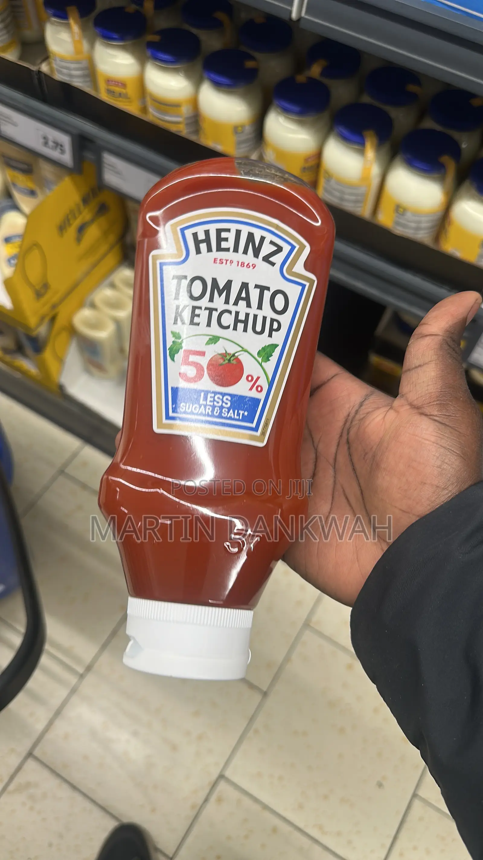 Ketchup and Mayonnaise From Uk