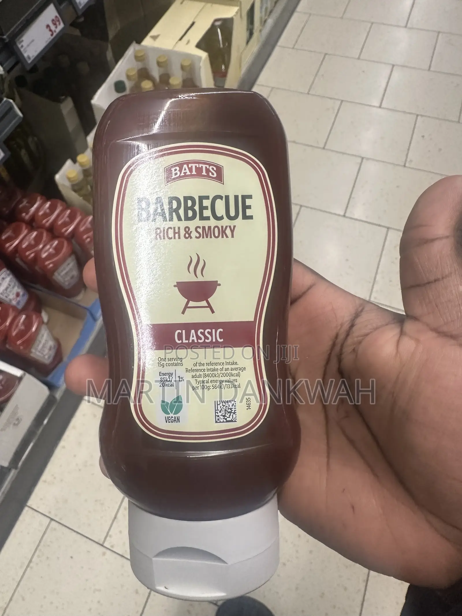 Ketchup and Mayonnaise From Uk