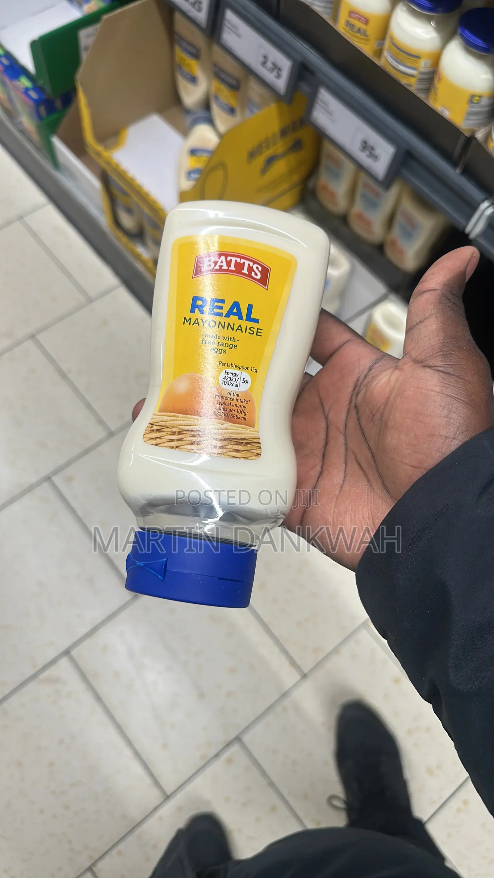 Ketchup and Mayonnaise From Uk