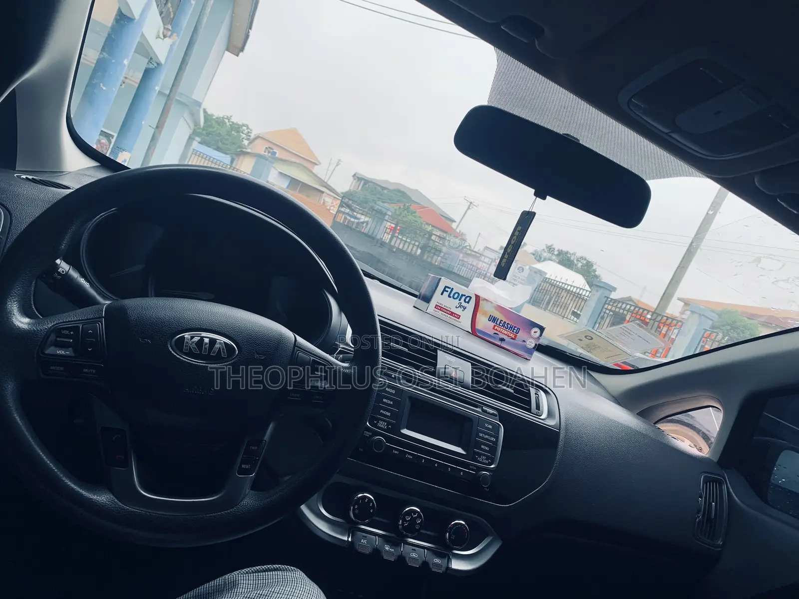 Kia Rio LX 4dr Hatchback (1.6L 4cyl 6A) 2015 Blue