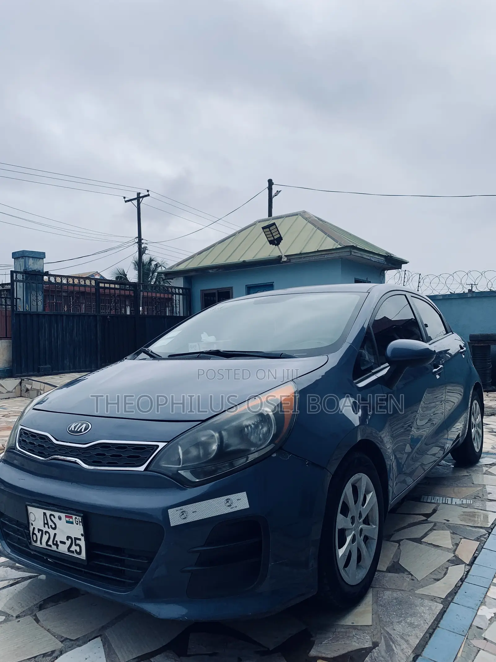 Kia Rio LX 4dr Hatchback (1.6L 4cyl 6A) 2015 Blue