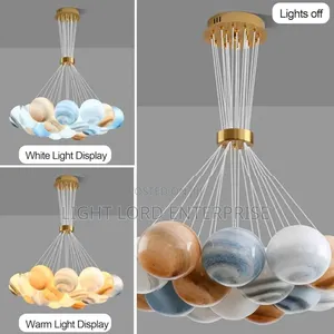 Milky Bubbles Led Chandeliers