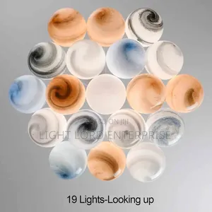 Milky Bubbles Led Chandeliers
