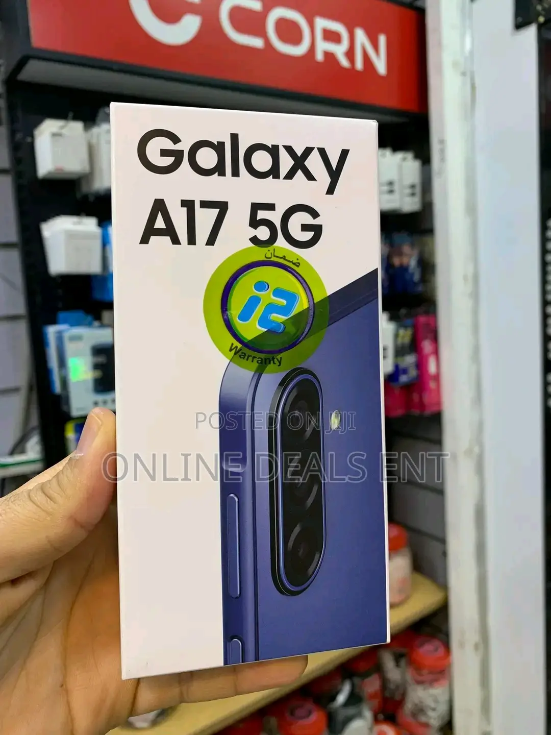 New Samsung Galaxy A17 5G 256 GB Blue