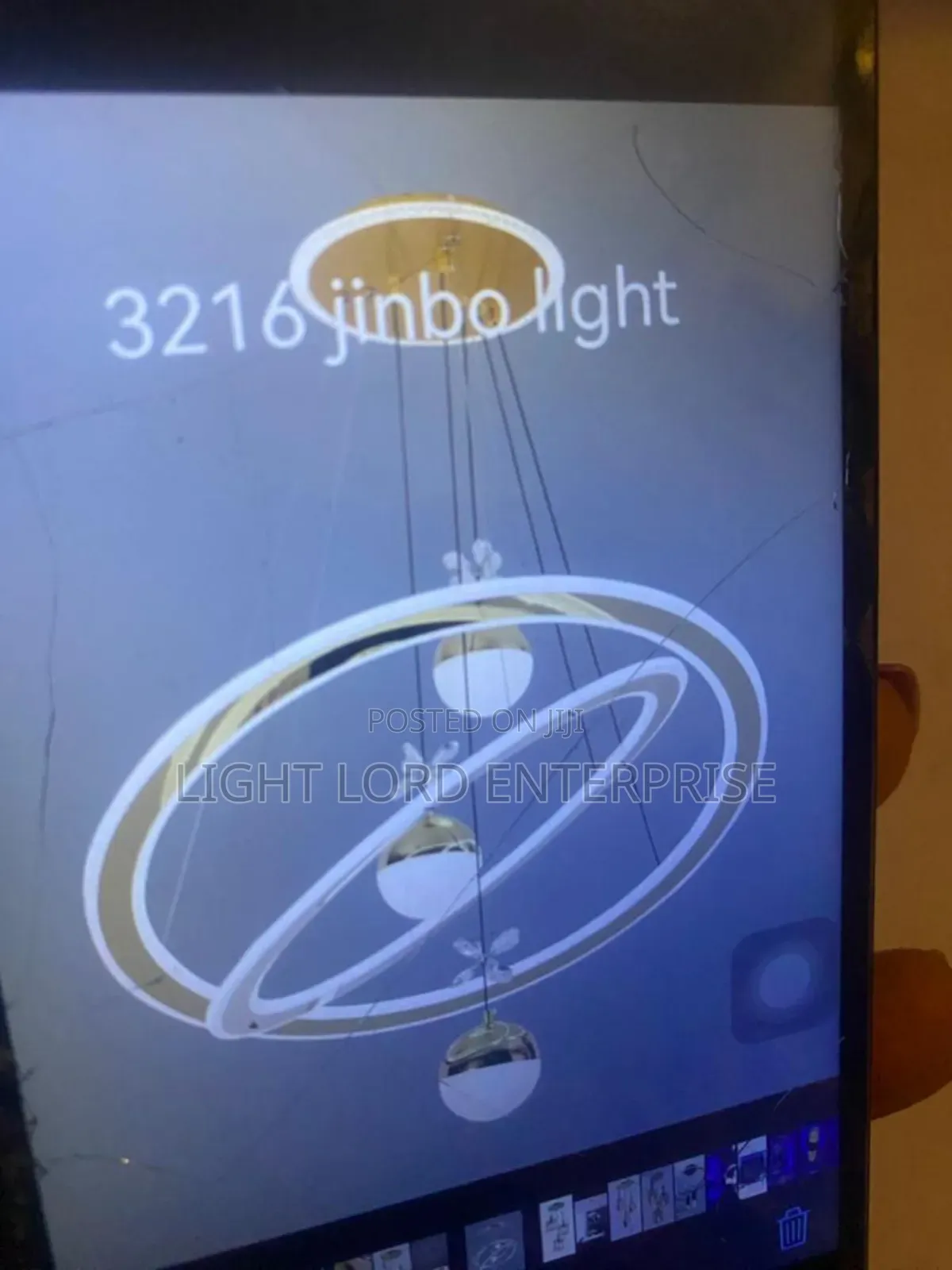 Depo 6arm Pendant Light