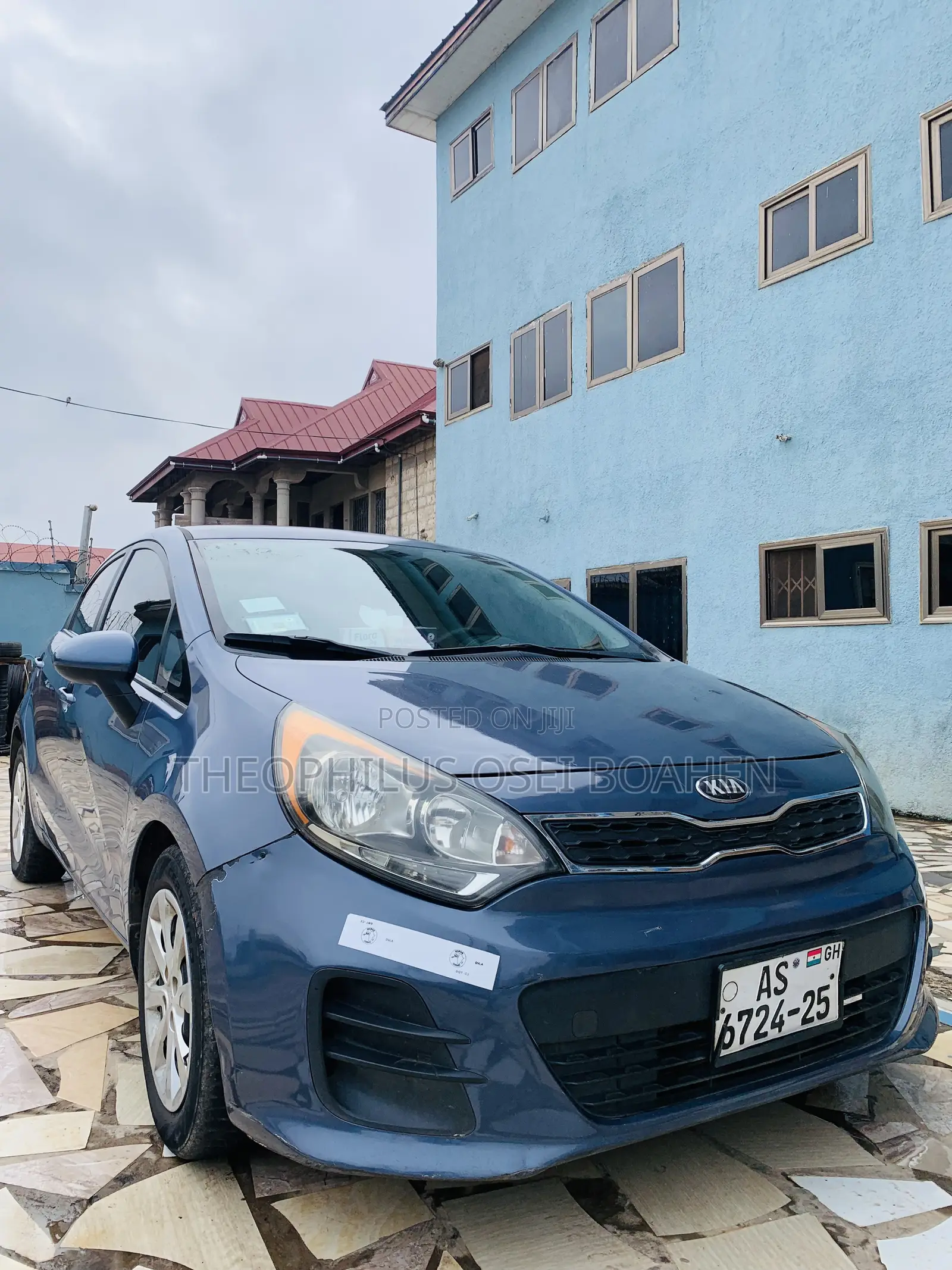 Kia Rio LX 4dr Hatchback (1.6L 4cyl 6A) 2015 Blue