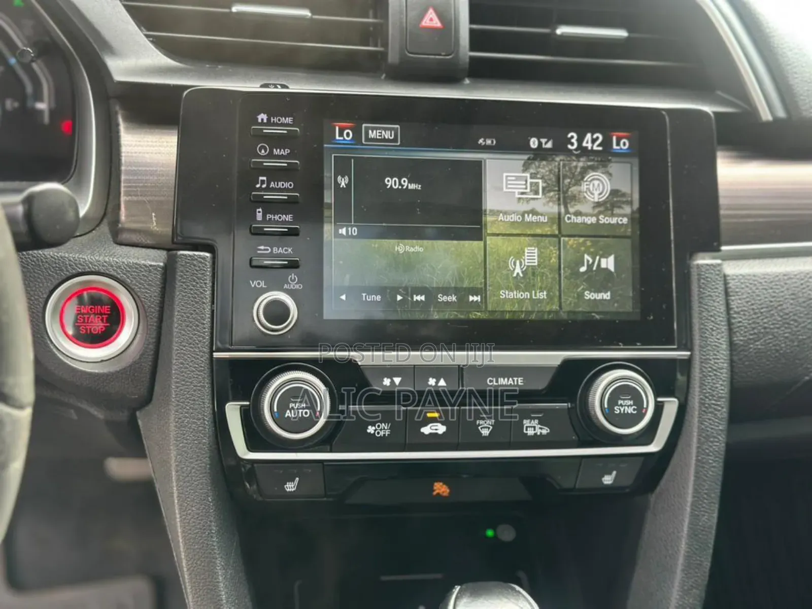 Honda Civic Touring Sedan 2019 White