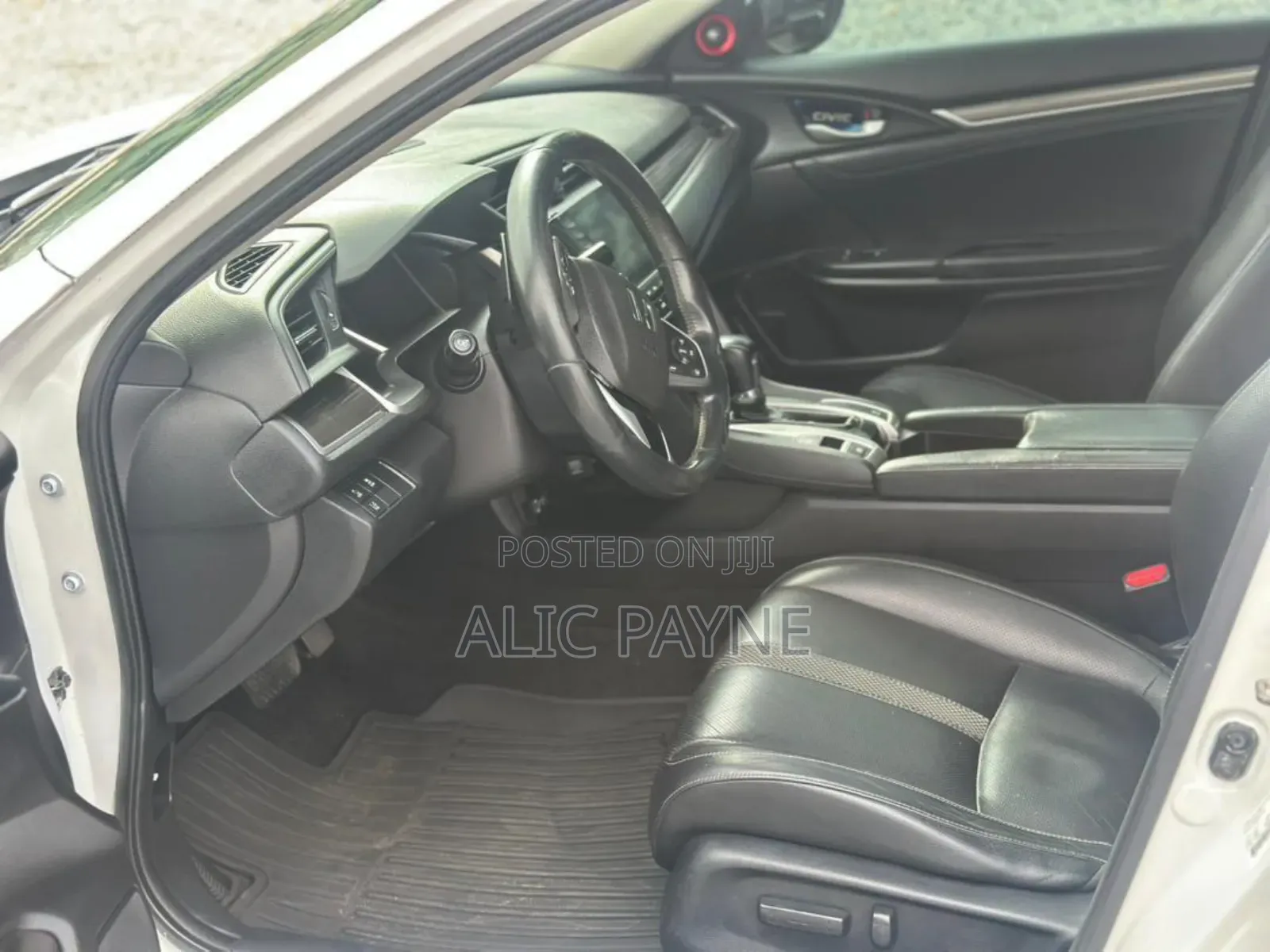 Honda Civic Touring Sedan 2019 White