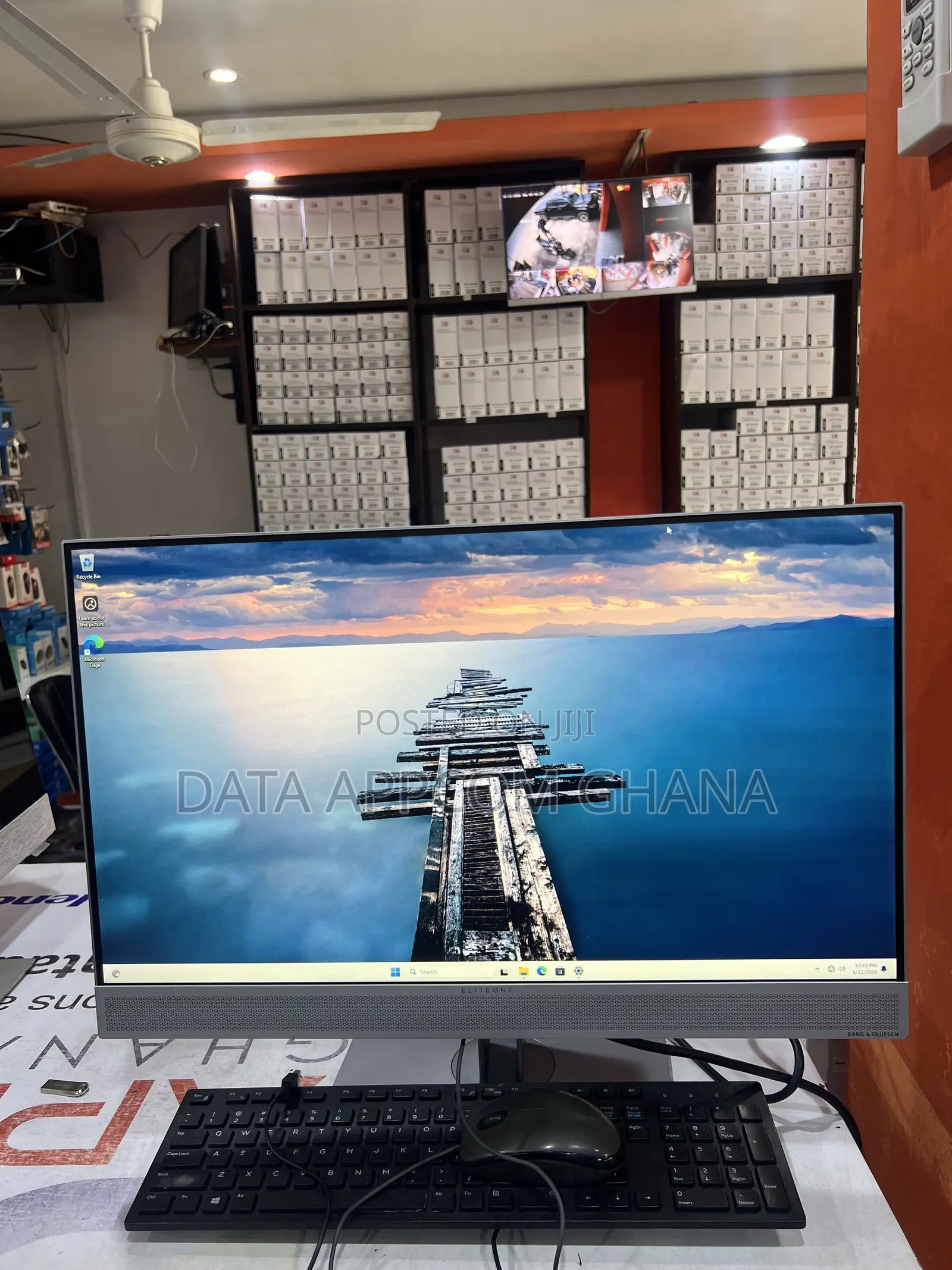 Desktop Computer HP EliteOne 800 G3 8GB Intel Core i5 HDD+SSD 2T