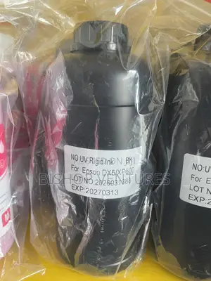 Uv Ink for Uv Printers(Black, White, Vanish, Magenta, Cyan Yellow)