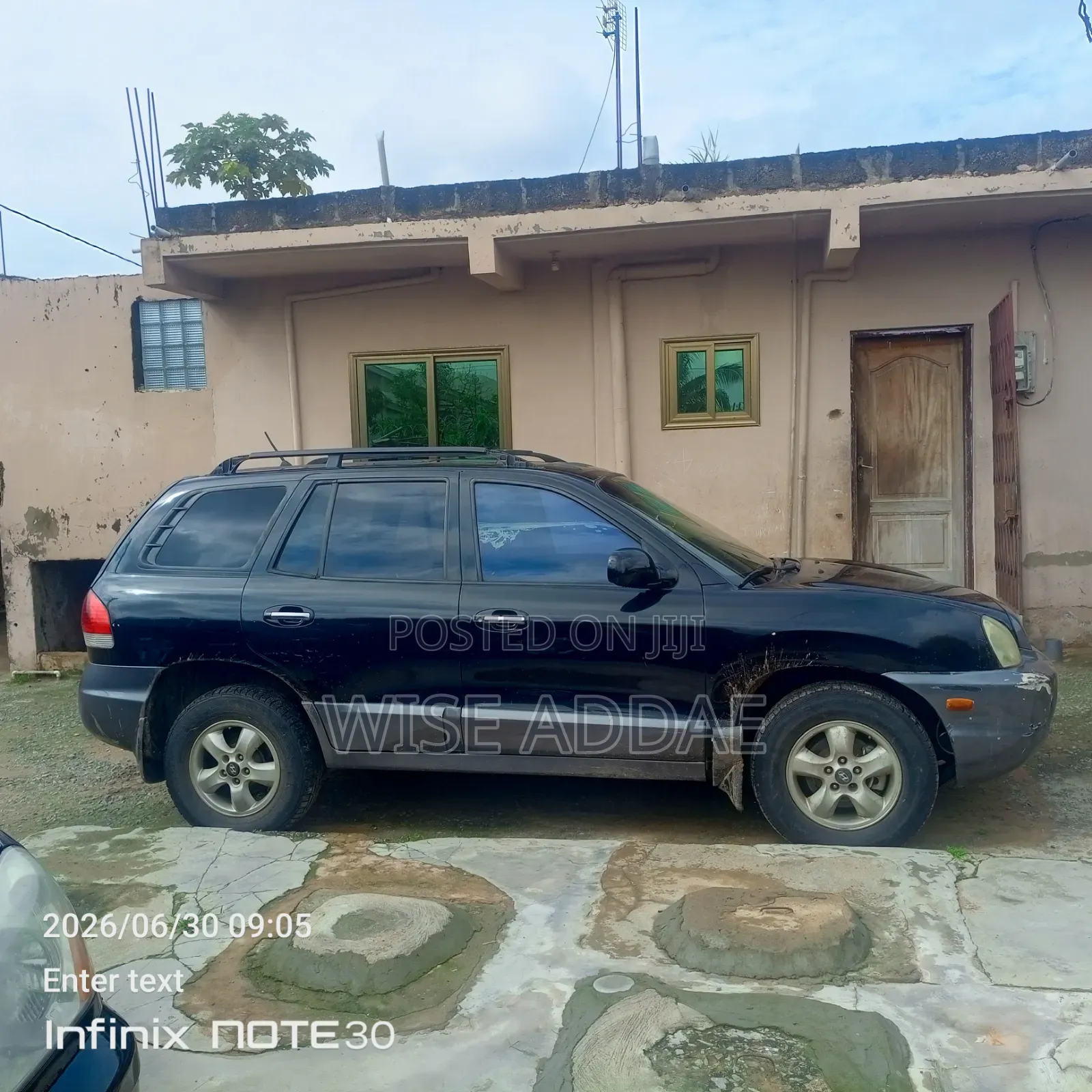 Hyundai Santa Fe 2008 Black