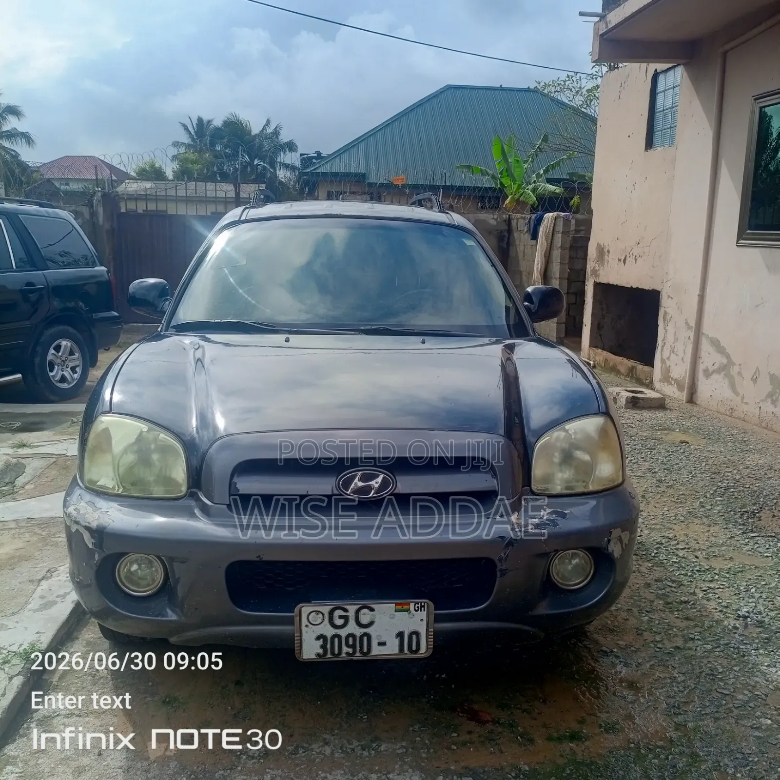 Hyundai Santa Fe 2008 Black