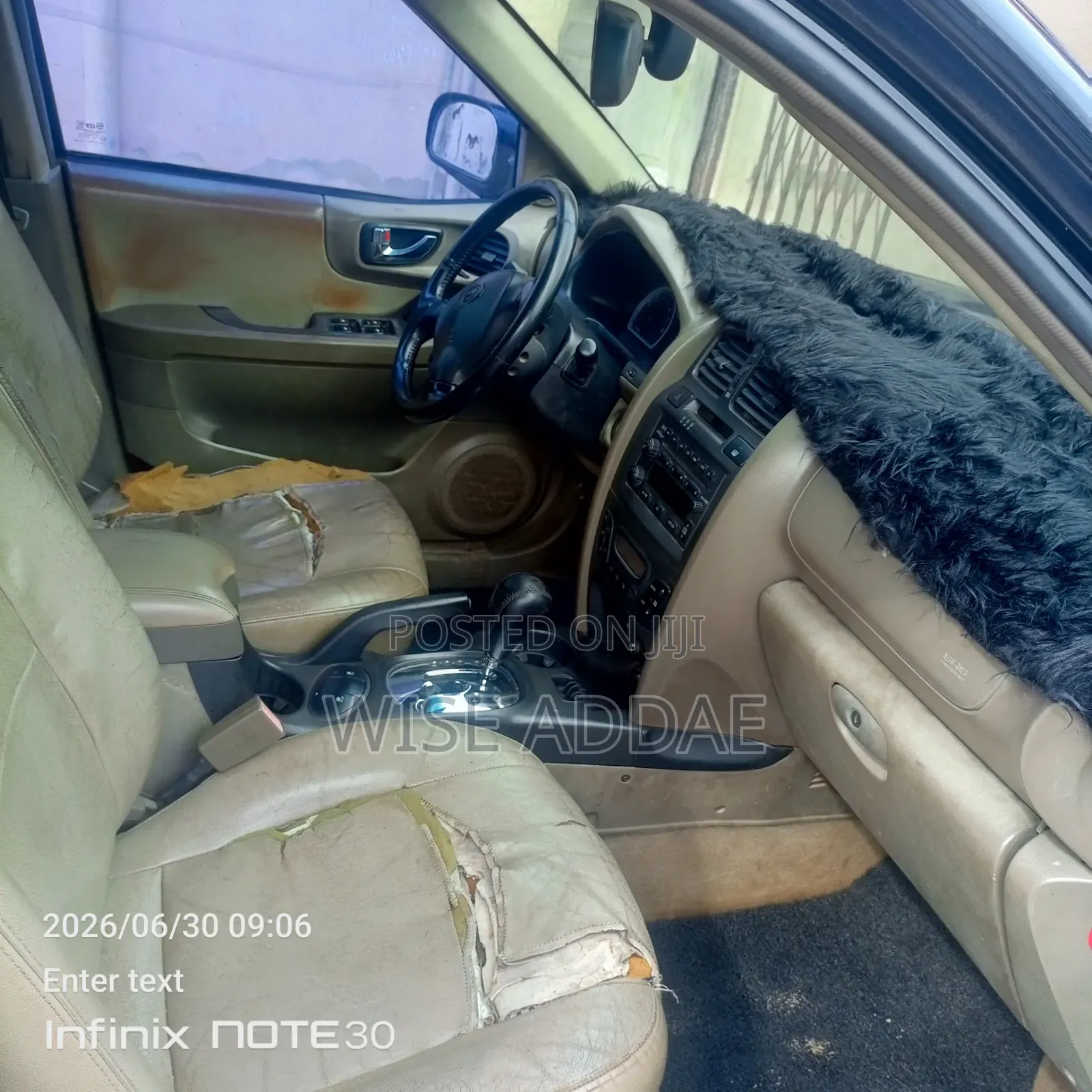 Hyundai Santa Fe 2008 Black