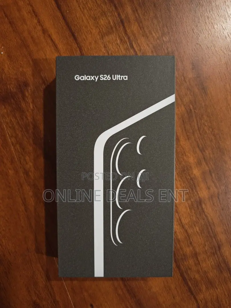 New Samsung Galaxy S26 Ultra 5G 1 TB Black