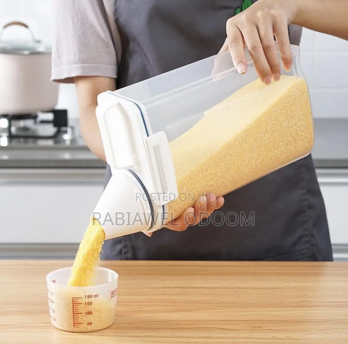 Rice -grains Storage Dispenser