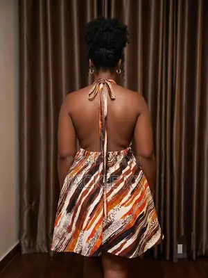 Backless Bubu Gown