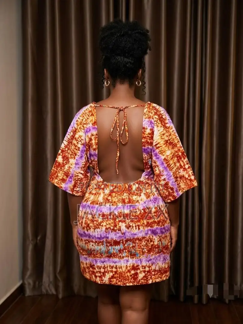 Backless Bubu Gown