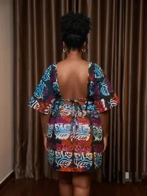 Backless Bubu Gown